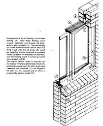 Casement Window 300mm Brick Wall