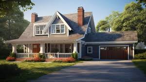 A Cape Cod House With A Coastal Themed