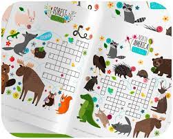 Buy Personalized Animal Crossword