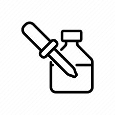 From Pipette Serum Test Tube Icon