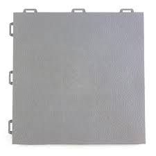 Greatmats Pvc Plastic Interlocking Basement Floor Tile 12 In X 12 In X 0 56 In Staylock Orange L Top Gray 26 Pack