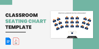 Classroom Seating Chart Template 14