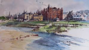 Watercolour Painting St Andrews