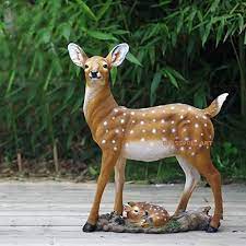 Frp Deer Statue For Exterior Decor As