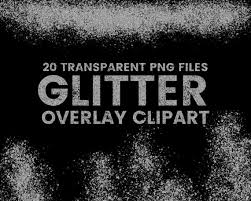Silver Glitter Clipart Pixie Dust