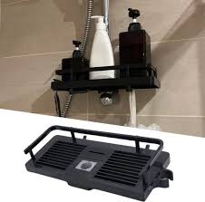 Buffer Buffer Shower Bar Mounted Black