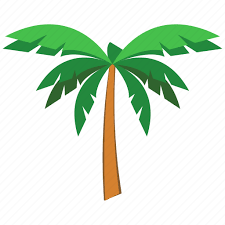 Beach Coconut Tree Tree Wave Icon