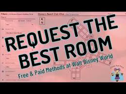 Room Requests At Walt Disney World