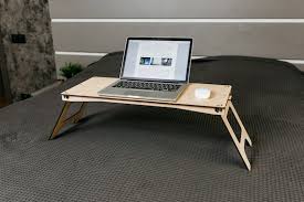 Lap Desk Bed Tray Wooden Portable