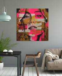 Original Pop Art Portrait Ready To Hang