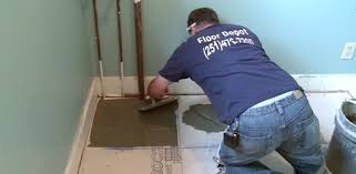 Tiling Over Concrete And Wood Floors