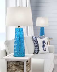 Blue Lamps Lighting Ideas For Coastal