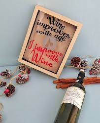 Wine Cork Holder Wine Improves With