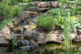 Garden Waterfall Garden Pond