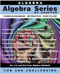 Algebra By Chapter Set Of Eight Programs