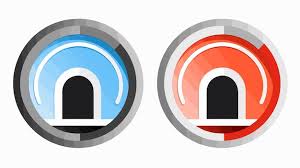 Modern Rounded House Porch Icon For