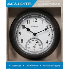 Acurite Wall Clock Thermometer