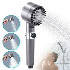 High Pressure Shower Rain Head 3 Mode
