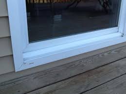 Leaking Sliding Glass Door