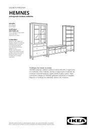 Ikea Hemnes Bookcase Instruction Manual