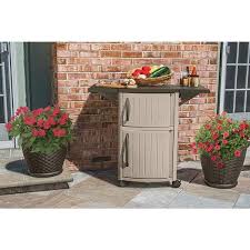 Suncast Serving Station Patio Cabinet