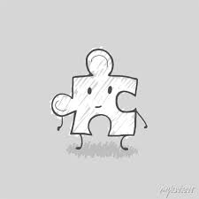 Creative Design Of Puzzle Piece