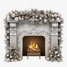 Beautifully Decorated Fireplace Mantel