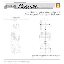 Back Patio Chair Cover