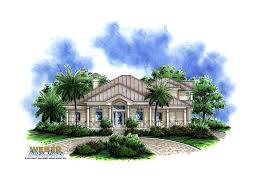 Florida Style House Plan 4 Bedrms 3