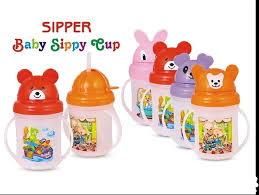 Dolphin Transpa Baby Sippy Cup 1 3
