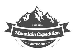 Mountain Explorer Vintage Isolated