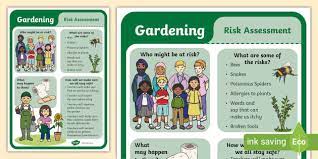 Gardening Risk Assessment Display