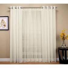 Extra Wide Rod Pocket Sheer Curtain