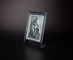 Silver Finish God In Acrylic Frame