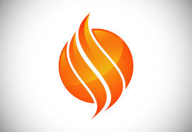 Design Fire Oil And Gas Icon Graphic