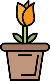 Large Flower Pot Vector Icon 30345076