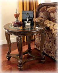 Signature Design By Ashley Norcastle End Table Dark Brown