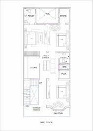 22x55 House Plan At Rs 15 Square Feet