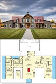 6 Bedroom Two Story Barndominium Home