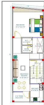 750 Sq Ft 1bhk House Layout House