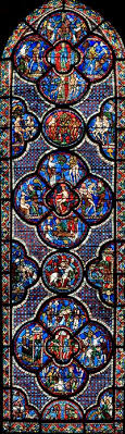 French Gothic Stained Glass Windows