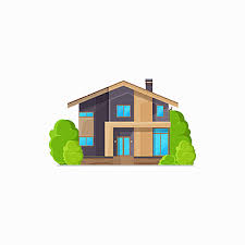 Modern Country House Png Transpa