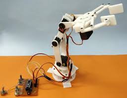 3d Printed Robotic Arm Using Arduino