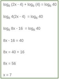 How To Solve Logarithmic Equations
