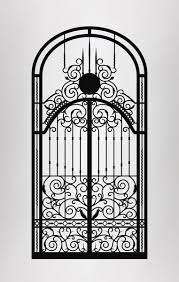 Wrought Iron Fence Vector Images