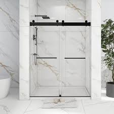 Double Sliding Frameless Shower Door