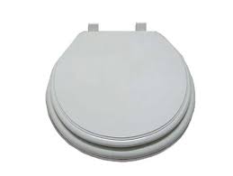 Universal White Top Fit Toilet Seat
