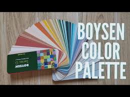 Boysen Series G Color Palette Part 1