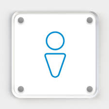 Male Door Sign Icon Signbox