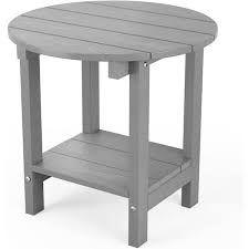 Mximu 17 5 8 In H Grey Round Plastic